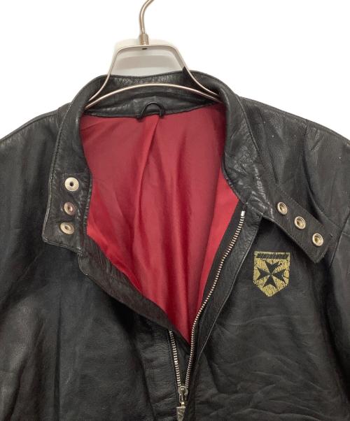 LEDER HARRO（レダー ハロー）LEDER HARRO (レダー ハロー) レザージャケット ブラック サイズ:56の古着・服飾アイテム