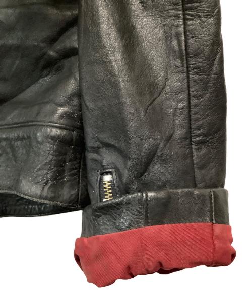 LEDER HARRO（レダー ハロー）LEDER HARRO (レダー ハロー) レザージャケット ブラック サイズ:56の古着・服飾アイテム