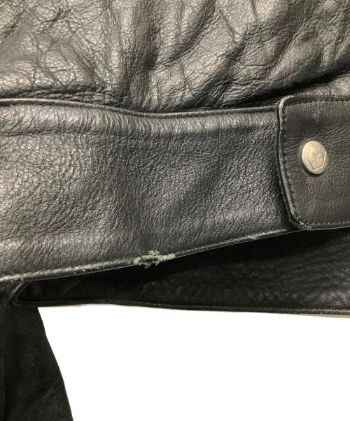 LEDER HARRO（レダー ハロー）LEDER HARRO (レダー ハロー) レザージャケット ブラック サイズ:56の古着・服飾アイテム