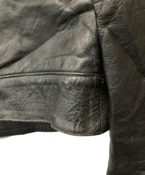 LEDER HARRO（レダー ハロー）LEDER HARRO (レダー ハロー) レザージャケット ブラック サイズ:56の古着・服飾アイテム