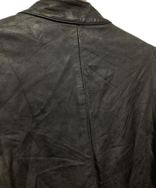 LEDER HARRO（レダー ハロー）LEDER HARRO (レダー ハロー) レザージャケット ブラック サイズ:56の古着・服飾アイテム