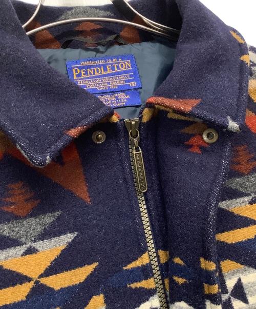 PENDLETON（ペンドルトン）PENDLETON (ペンドルトン) ウールジャケット ネイビー サイズ:Sの古着・服飾アイテム