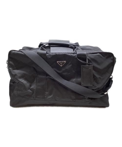 PRADA（プラダ）PRADA (プラダ) ボストンバッグ ブラックの古着・服飾アイテム