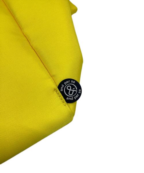 and per se（アンパスィ）and per se (アンパスィ) 2WAYバッグ イエローの古着・服飾アイテム