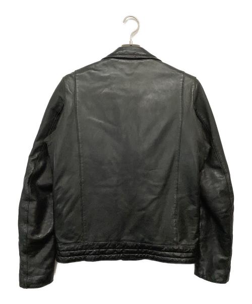 BEDWIN（ベドウィン）BEDWIN (ベドウィン) ラムレザージャケット　BUSHER ブラック サイズ: Lの古着・服飾アイテム