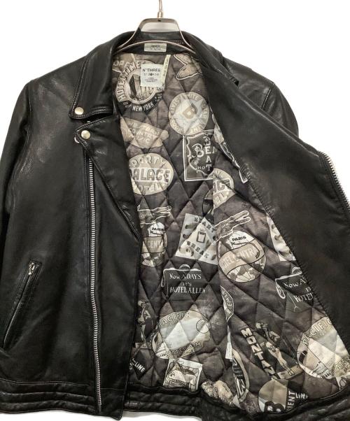 BEDWIN（ベドウィン）BEDWIN (ベドウィン) ラムレザージャケット　BUSHER ブラック サイズ: Lの古着・服飾アイテム