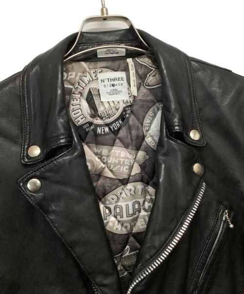 BEDWIN（ベドウィン）BEDWIN (ベドウィン) ラムレザージャケット　BUSHER ブラック サイズ: Lの古着・服飾アイテム