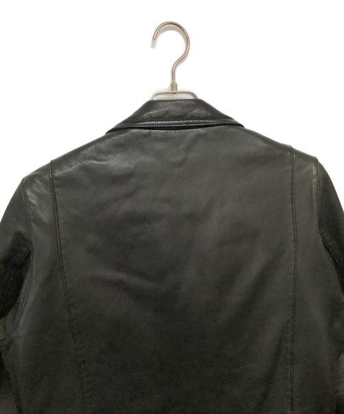 BEDWIN（ベドウィン）BEDWIN (ベドウィン) ラムレザージャケット　BUSHER ブラック サイズ: Lの古着・服飾アイテム