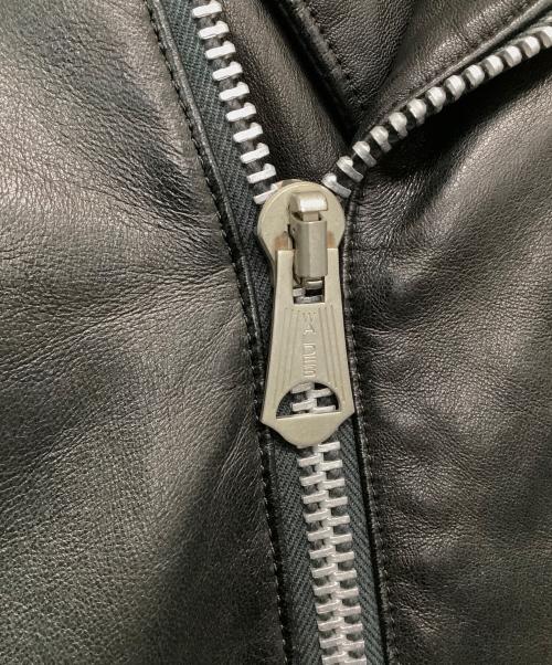 BEDWIN（ベドウィン）BEDWIN (ベドウィン) ラムレザージャケット　BUSHER ブラック サイズ: Lの古着・服飾アイテム