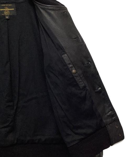 Engineered Garments（エンジニアド ガーメンツ）Engineered Garments (エンジニアド ガーメンツ) ラムレザージャケット ブラック サイズ:38の古着・服飾アイテム
