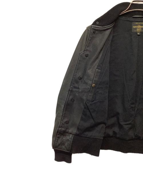 Engineered Garments（エンジニアド ガーメンツ）Engineered Garments (エンジニアド ガーメンツ) ラムレザージャケット ブラック サイズ:38の古着・服飾アイテム