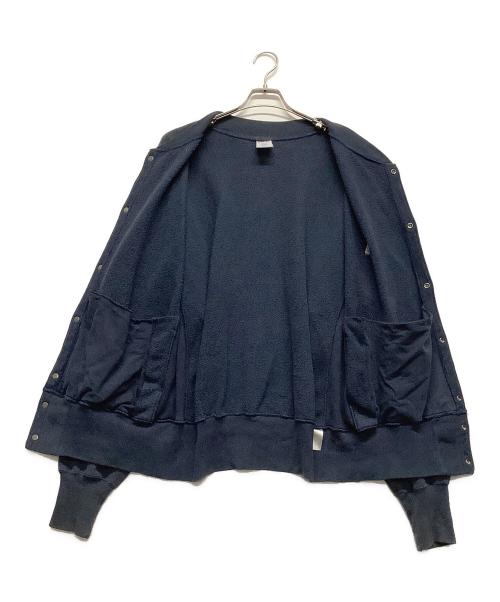 Champion（チャンピオン）Champion (チャンピオン) スナップカーディガン ネイビー サイズ:Lの古着・服飾アイテム