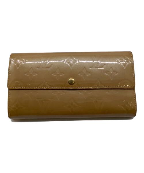 LOUIS VUITTON（ルイ ヴィトン）LOUIS VUITTON (ルイ ヴィトン) モノグラム ヴェルニ ポルトフォイユ・サラ旧型 カーキの古着・服飾アイテム