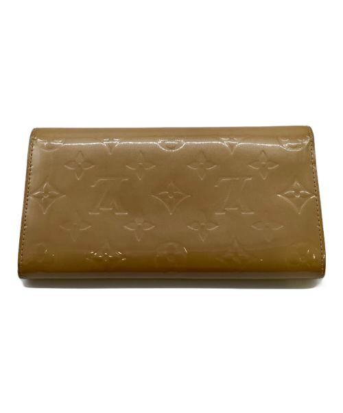 LOUIS VUITTON（ルイ ヴィトン）LOUIS VUITTON (ルイ ヴィトン) モノグラム ヴェルニ ポルトフォイユ・サラ旧型 カーキの古着・服飾アイテム