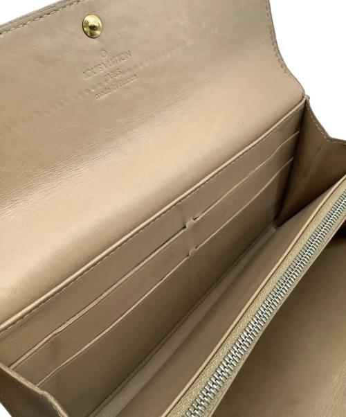 LOUIS VUITTON（ルイ ヴィトン）LOUIS VUITTON (ルイ ヴィトン) モノグラム ヴェルニ ポルトフォイユ・サラ旧型 カーキの古着・服飾アイテム