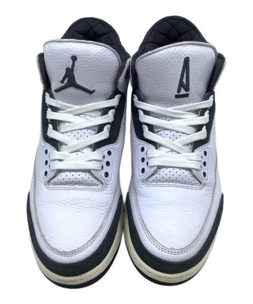 NIKE AIR JORDAN（ナイキ エアジョーダン）NIKE AIR JORDAN (ナイキ エアジョーダン) A Ma Maniere (ア・マ・マニエール) Nike Air Jordan 　3Retro OG SP 〝for the love〃 ホワイト×グレー サイズ:28の古着・服飾アイテム