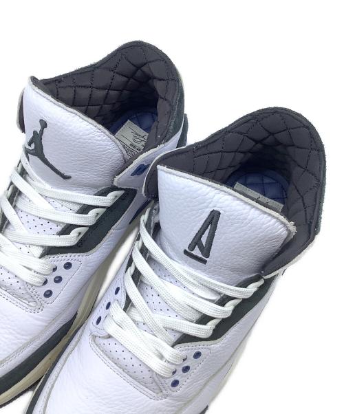 NIKE AIR JORDAN（ナイキ エアジョーダン）NIKE AIR JORDAN (ナイキ エアジョーダン) A Ma Maniere (ア・マ・マニエール) Nike Air Jordan 　3Retro OG SP 〝for the love〃 ホワイト×グレー サイズ:28の古着・服飾アイテム