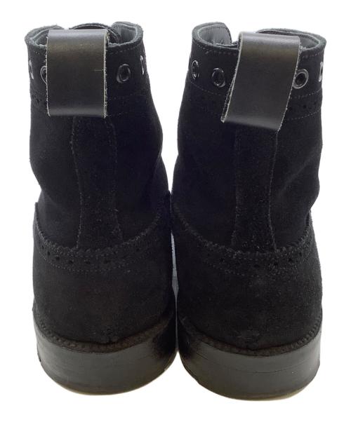 Tricker's（トリッカーズ）Tricker's (トリッカーズ) TAKEO KIKUCHI (タケオキクチ) スウェードブーツ ブラック サイズ:9.5の古着・服飾アイテム