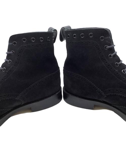 Tricker's（トリッカーズ）Tricker's (トリッカーズ) TAKEO KIKUCHI (タケオキクチ) スウェードブーツ ブラック サイズ:9.5の古着・服飾アイテム