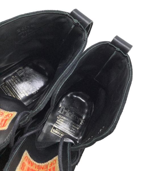 Tricker's（トリッカーズ）Tricker's (トリッカーズ) TAKEO KIKUCHI (タケオキクチ) スウェードブーツ ブラック サイズ:9.5の古着・服飾アイテム