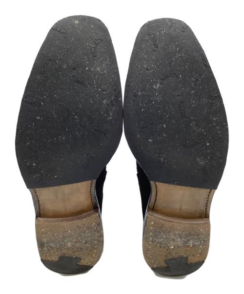 Tricker's（トリッカーズ）Tricker's (トリッカーズ) TAKEO KIKUCHI (タケオキクチ) スウェードブーツ ブラック サイズ:9.5の古着・服飾アイテム