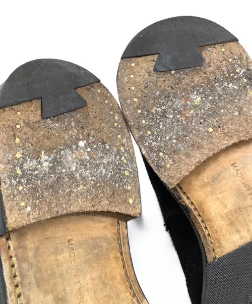 Tricker's（トリッカーズ）Tricker's (トリッカーズ) TAKEO KIKUCHI (タケオキクチ) スウェードブーツ ブラック サイズ:9.5の古着・服飾アイテム