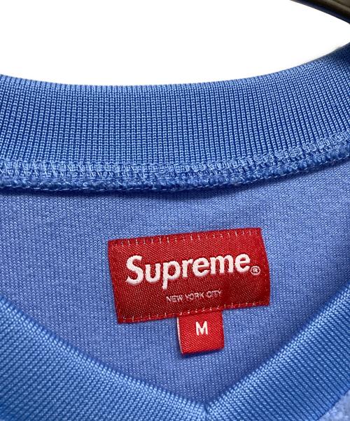 SUPREME（シュプリーム）SUPREME (シュプリーム) Velour Football Jersey ブルー サイズ:Mの古着・服飾アイテム