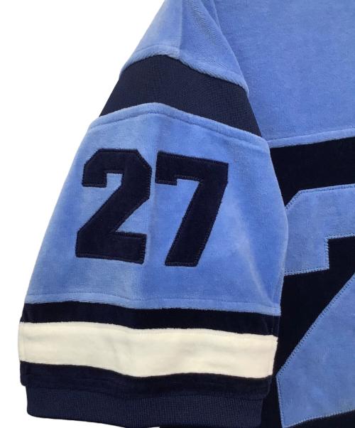 SUPREME（シュプリーム）SUPREME (シュプリーム) Velour Football Jersey ブルー サイズ:Mの古着・服飾アイテム