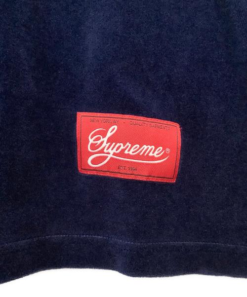 SUPREME（シュプリーム）SUPREME (シュプリーム) Velour Football Jersey ブルー サイズ:Mの古着・服飾アイテム