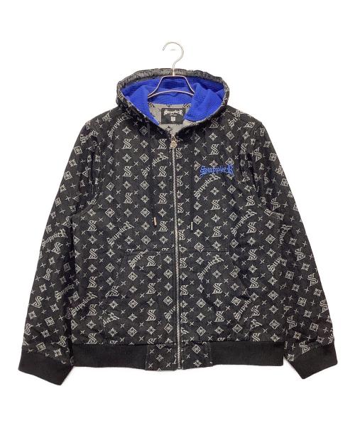 SUPPLIER（サプライヤー）SUPPLIER (サプライヤー) デニムジャケット ブラック サイズ:Lの古着・服飾アイテム