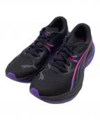 PUMAプーマ）の古着「ランニングシューズ」｜ブラック×パープル