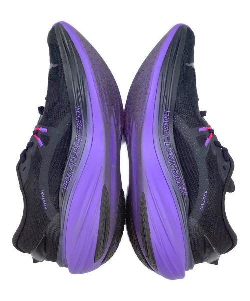 PUMA（プーマ）PUMA (プーマ) ランニングシューズ ブラック×パープル サイズ:26.5の古着・服飾アイテム