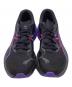 PUMA (プーマ) ランニングシューズ ブラック×パープル サイズ:26.5：7000円