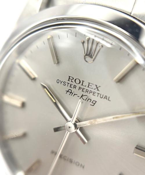 ROLEX（ロレックス）ROLEX (ロレックス) Air-King エアキング Ref:5500 34mm シルバー文字盤 シルバーダイヤル サイズ:34mm/19cmの古着・服飾アイテム