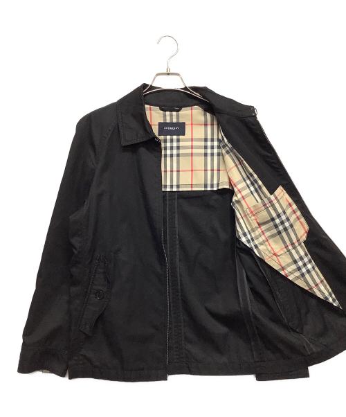 BURBERRY LONDON（バーバリーロンドン）BURBERRY LONDON (バーバリーロンドン) スイングトップ ブラック サイズ:LLの古着・服飾アイテム