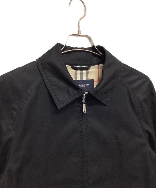 BURBERRY LONDON（バーバリーロンドン）BURBERRY LONDON (バーバリーロンドン) スイングトップ ブラック サイズ:LLの古着・服飾アイテム