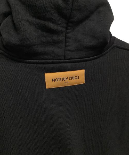 LOUIS VUITTON（ルイ ヴィトン）LOUIS VUITTON (ルイ ヴィトン) プルオーバーパーカー ブラック サイズ:XLの古着・服飾アイテム