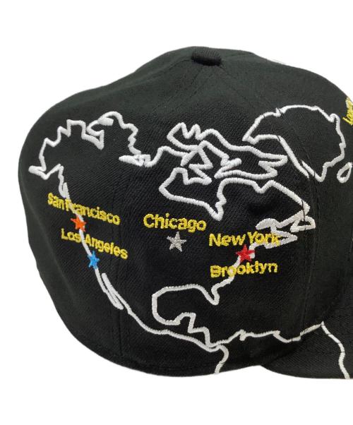 SUPREME（シュプリーム）SUPREME (シュプリーム) New Era (ニューエラ) Worldwide Box Logo Cap ブラック サイズ:7 1/2 （59.6cm）の古着・服飾アイテム