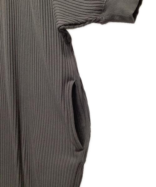 KAGURE（カグレ）KAGURE (カグレ) 半袖ワンピース グレー サイズ:FREEの古着・服飾アイテム
