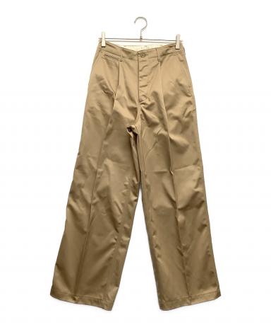 中古・古着通販】HYKE (ハイク) パンツ カーキ サイズ:3｜ブランド