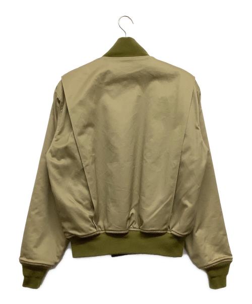 HOUSTON（ヒューストン）HOUSTON (ヒューストン) TANKERS JACKET -3rd MODEL ベージュ サイズ:Mの古着・服飾アイテム