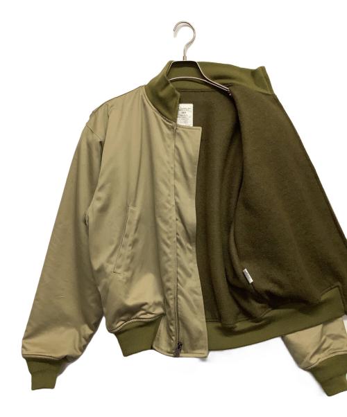 HOUSTON（ヒューストン）HOUSTON (ヒューストン) TANKERS JACKET -3rd MODEL ベージュ サイズ:Mの古着・服飾アイテム