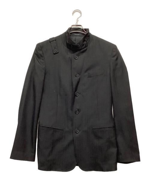 REGULATION Yohji Yamamoto MEN（レギュレーション ヨウジヤマモト）REGULATION Yohji Yamamoto MEN (レギュレーション ヨウジヤマモト) ジャケット ブラック サイズ:2の古着・服飾アイテム