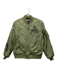 中古・古着通販】SIMPSON (シンプソン) MA-1タイプ ジャケット カーキ