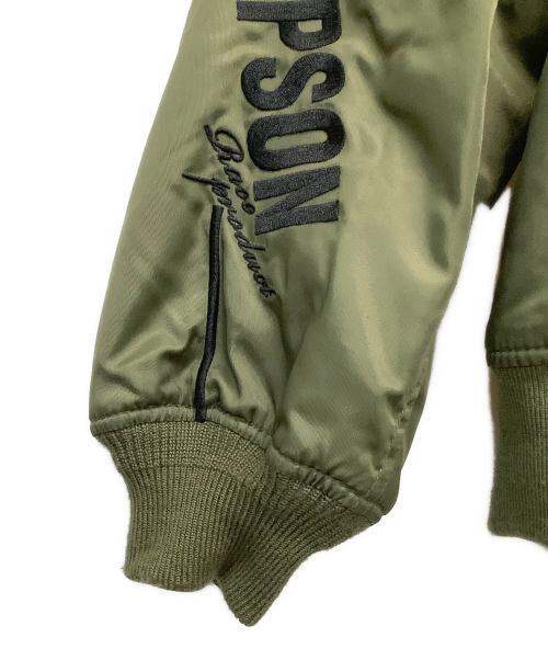 SIMPSON（シンプソン）SIMPSON (シンプソン) フライトジャケット オリーブ サイズ:Lの古着・服飾アイテム