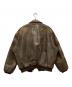 KUDSAK (ケーユーディーエスエーケー) レザージャケット ブラウン サイズ:XL：8000円