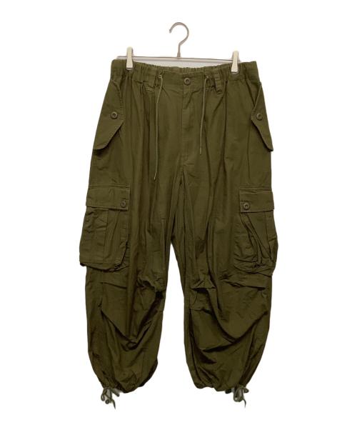 B.BALLSY（ボールジーブラザーズ）B.BALLSY (ボールジーブラザーズ) カーゴパンツ　B.BALLSY オリーブ サイズ:FREEの古着・服飾アイテム