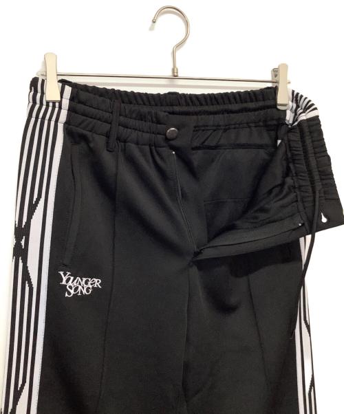 YOUNGER SONG（ヤンガーソング）YOUNGER SONG (ヤンガーソング) トラックパンツ ブラック サイズ:Lの古着・服飾アイテム