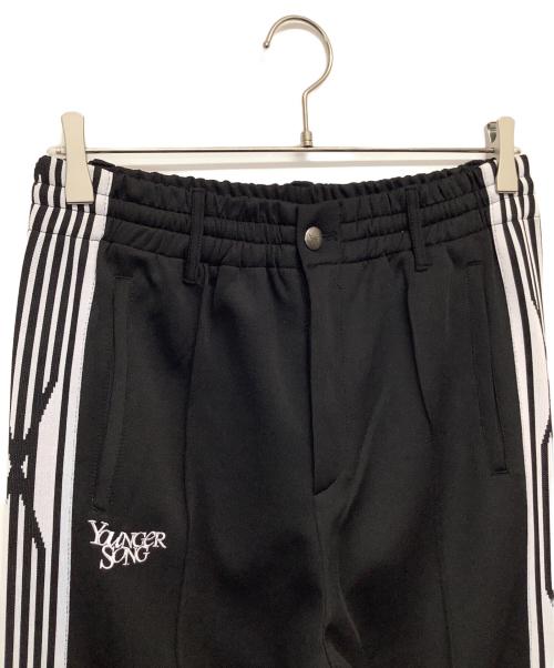 YOUNGER SONG（ヤンガーソング）YOUNGER SONG (ヤンガーソング) トラックパンツ ブラック サイズ:Lの古着・服飾アイテム