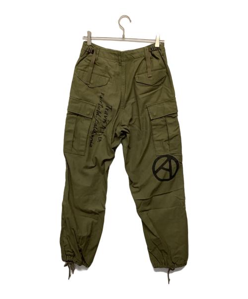 AVIREX（アヴィレックス）AVIREX (アヴィレックス) カーゴパンツ　AVIREX オリーブ サイズ:Mサイズの古着・服飾アイテム